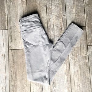 H&M Divided - Super Skinny Jeans Light Gray